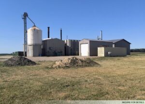 Drum drying grain processing plant for sale